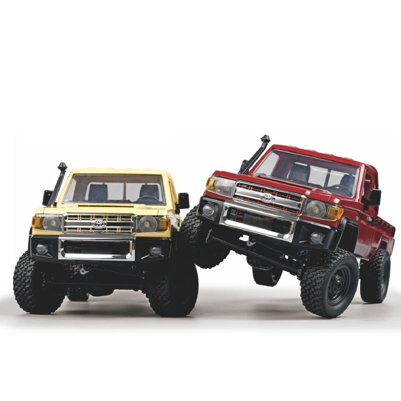 MN82 RTR 1/12 2.4G 4WD RC Car for TOYOTA Land Cruiser LC79 Rock Crawler LED Light Climbing Off-Road Truck - Red