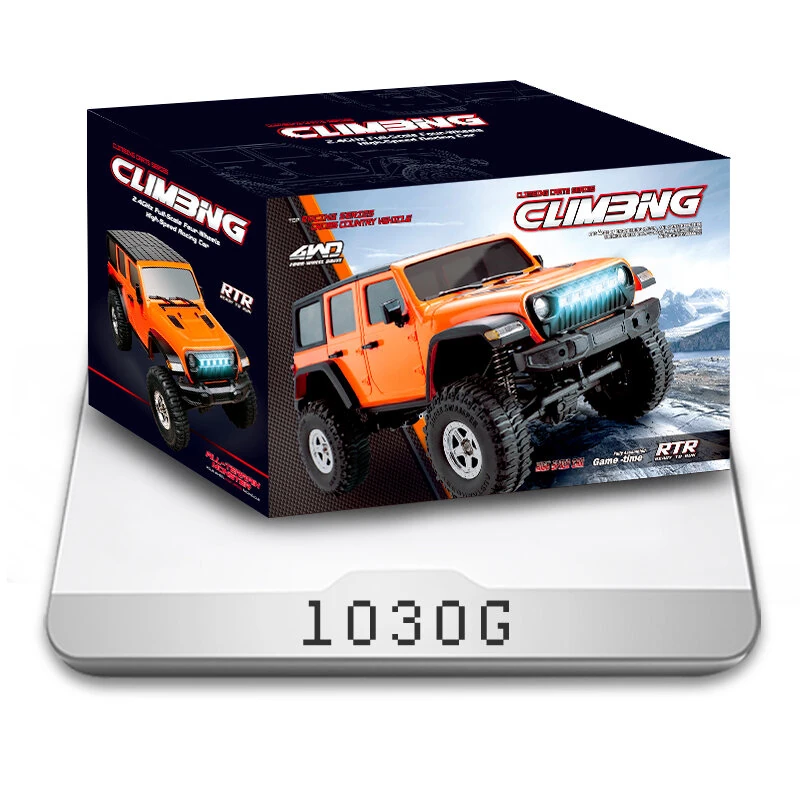 C8801 1/18 2.4G 4WD RC Car Rock Crawler Off-Road Climbing Truck Models Toys - Orange