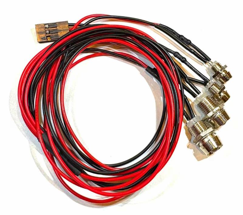 IFLYRC RC Cars LED Light System for Remote Control Cars 3.6-8.4VDC
