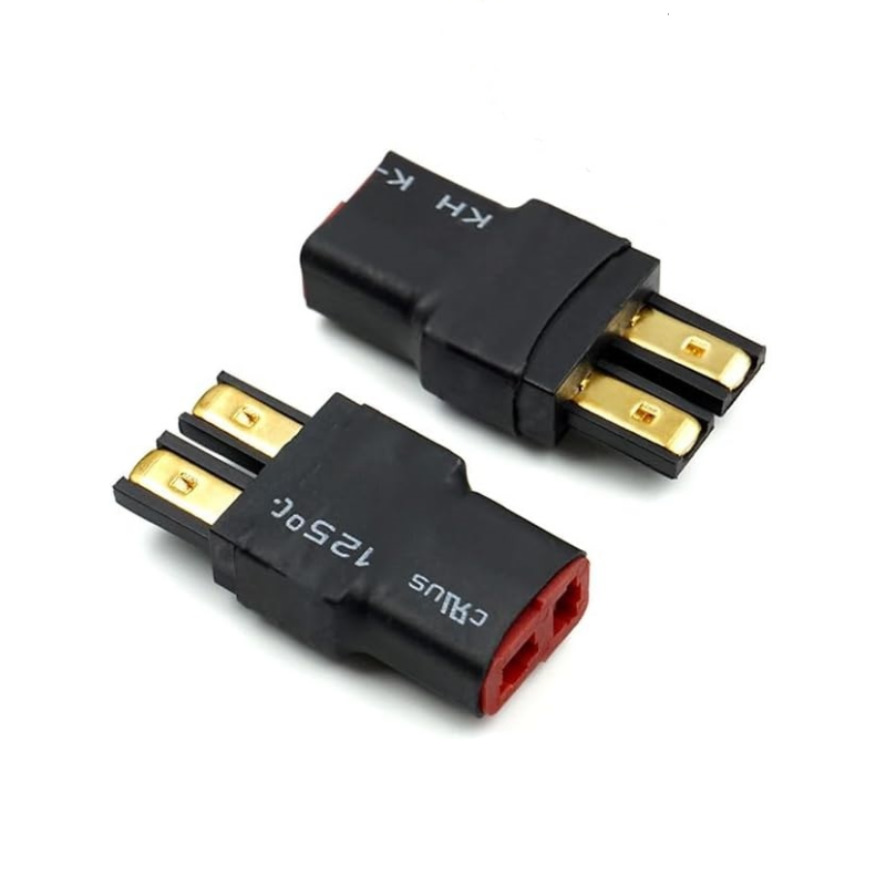 2PCS Female T-Plug Deans to TRX Male Adapter Compatible for RC Battery ESC and Charger