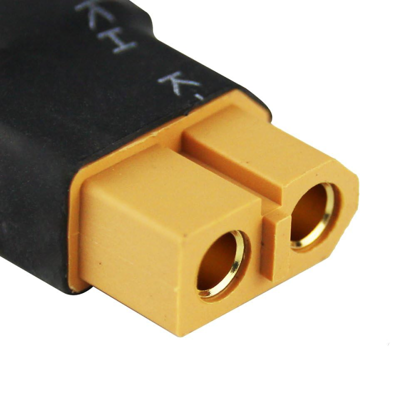 TRX Male to XT60 Female Connector RC Wireless Charger Adapter LiPo 3 Pack