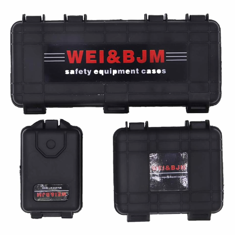 iflyrchobby 3Pcs 1/10 Mini Toolbox Trunk Decoration Accessories Black