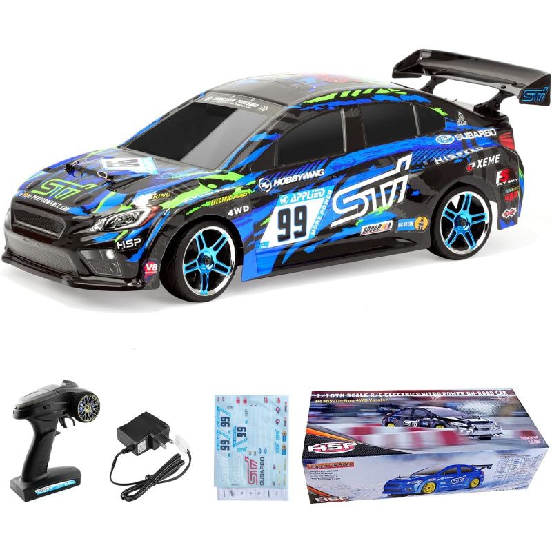 HSP 94123PRO 1/10 4WD 2.4G 540 Motor 7.2V 1800Mah Battery On Road Drifting RC Car