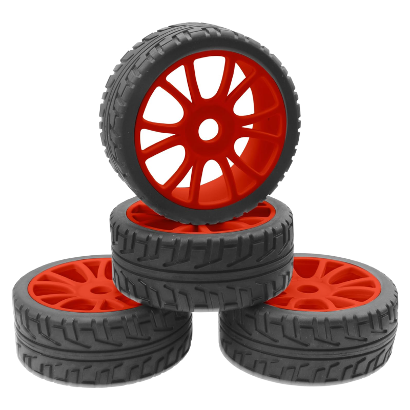 IFLYRC 1/8 RC Buggy Off Road Tires and Wheels Rim 17mm Drive Hex