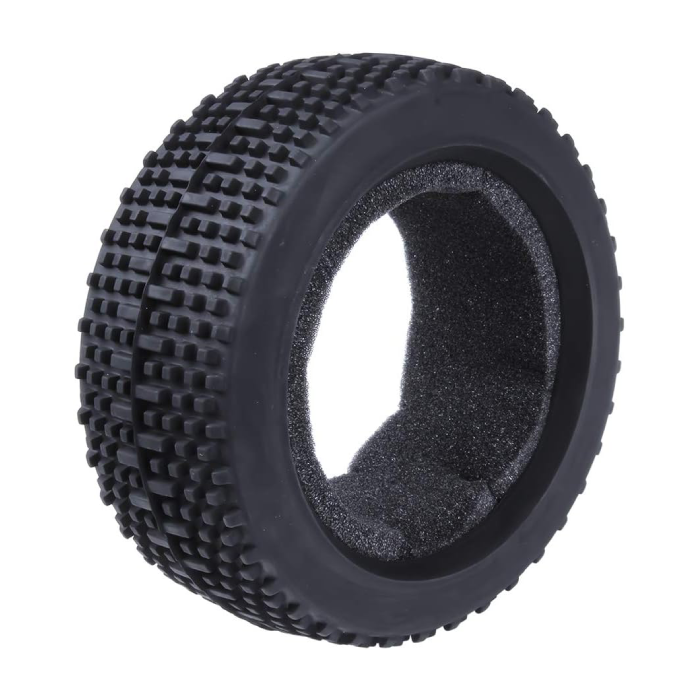 4PCS 1/8 Scale RC Buggy Wheels and Tires 17mm Hex RC Tyres