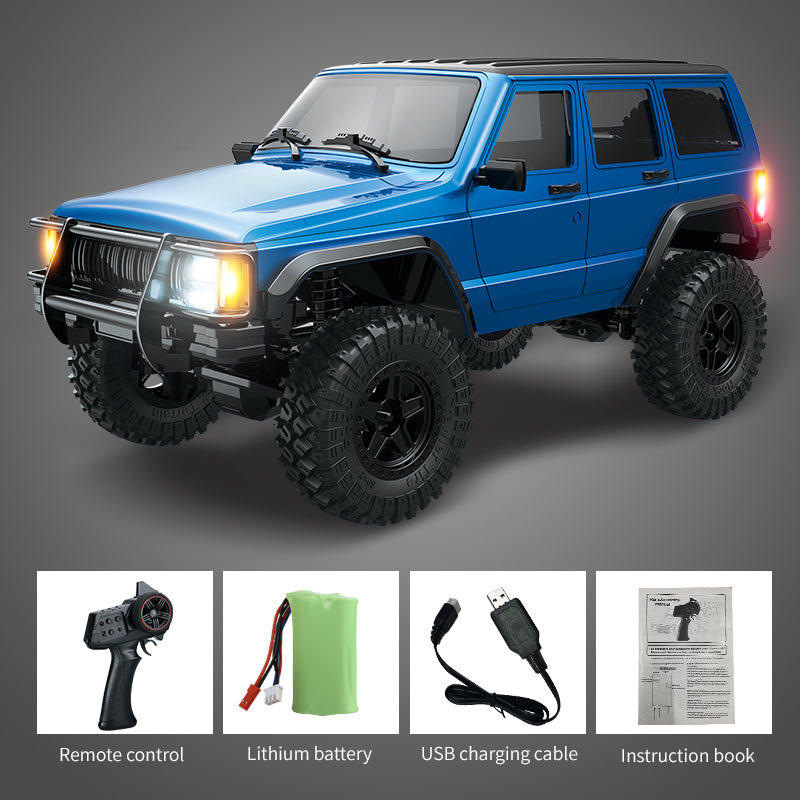 JJRC C8809 RTR for Jeep Cherokee 1/18 2.4G 4WD RC Car Off-Road Climbing Truck Rock Crawler