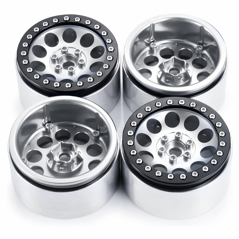 RC Rock Crawlers 1.9 inch Alloy Metal Wheel Rims