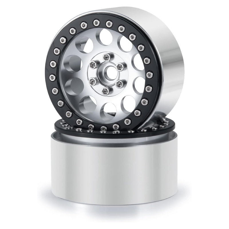 RC Rock Crawlers 1.9 inch Alloy Metal Wheel Rims